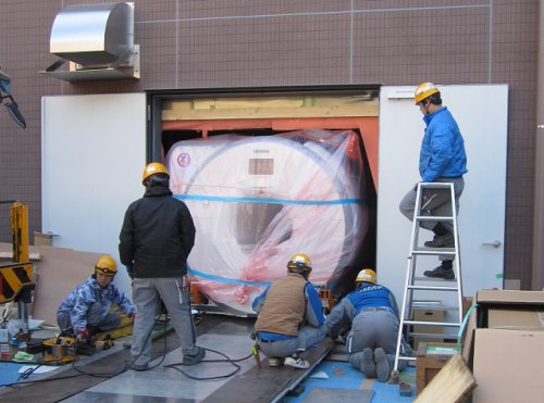 2015年2月16日の建築現場の様子（MRI）